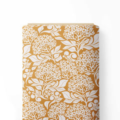 Hydrangea Toffee Print Fabric