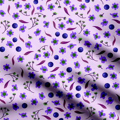 Ditsie Blueberries Print Fabric