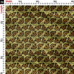 Monarch butterfly Print Fabric