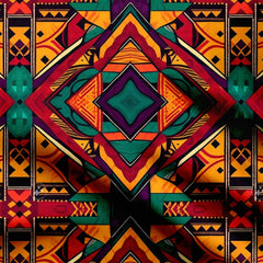 African Traditional Print Fabric