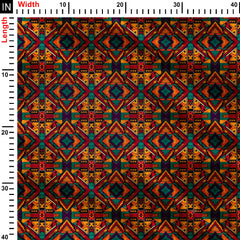 African Traditional Print Fabric