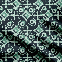 Vegan Pattern Print Fabric