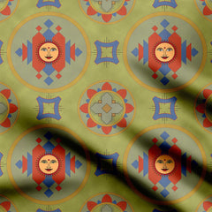 Block prints 3 Print Fabric