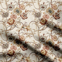 Jacobean floweret Print Fabric