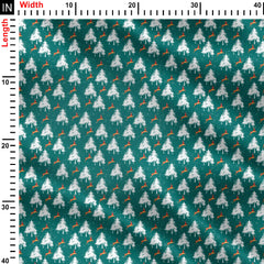 Rudolph Print Fabric