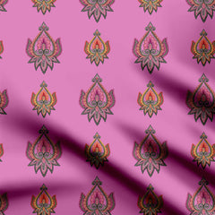 Thai Boho Chic Motif Print Fabric