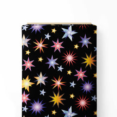 Starry Night Print Fabric