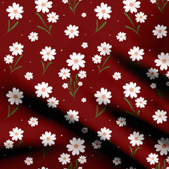 Ditsy Flowers Print Fabric