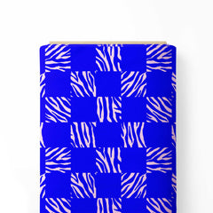 Chess Animal Print Fabric