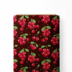 Shiny Cherries Print Fabric