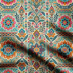 Vibrant Fiesta Print Fabric