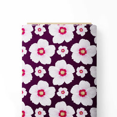 Enormous flower Print Fabric