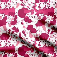 Baby Pink Dots Print Fabric