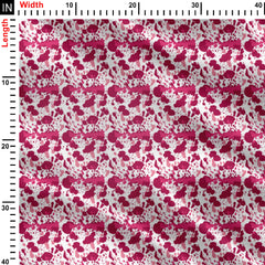 Baby Pink Dots Print Fabric