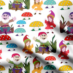 Elf land Print Fabric