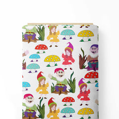 Elf land Print Fabric