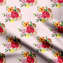 Lush Lilies Print Fabric