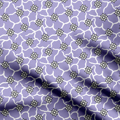 Pattern with flowers Print Fabric