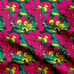 Vibrant Floral 1.0 Print Fabric