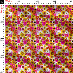 Sunflower Serenade Print Fabric