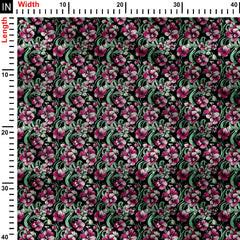 floral allover Print Fabric