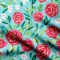 new type flowers pattern Print Fabric