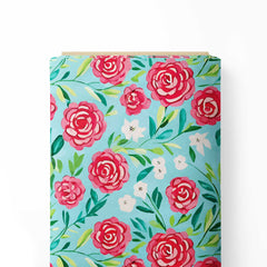 new type flowers pattern Print Fabric