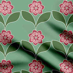 Dahlia Print Fabric