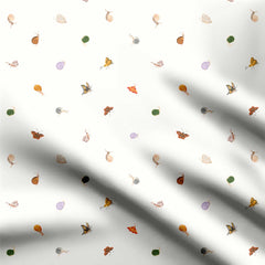 Polka Bugs Off white Print Fabric