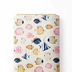 Just Keep Swimming Print Fabric