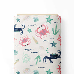 Oh Crab Print Fabric