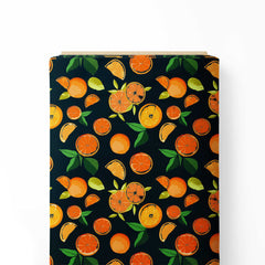 Tangerine motif Print Fabric