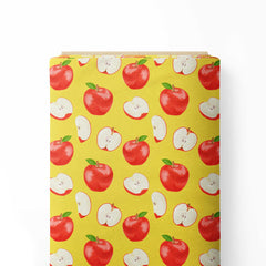 Apple Print Fabric