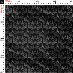 Dark mystery Print Fabric