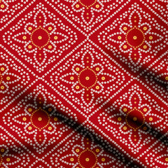 Jaipuri Bandhani Print Fabric