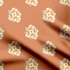 Blushing Blossom Print Fabric