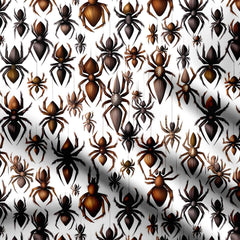 Spiders Print Fabric