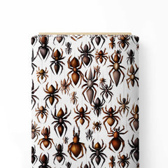 Spiders Print Fabric