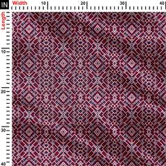 Plaid Print Fabric