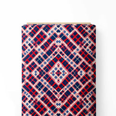 Plaid Print Fabric