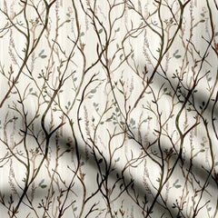 Trailing Twigs Print Fabric