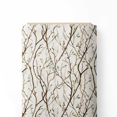 Trailing Twigs Print Fabric