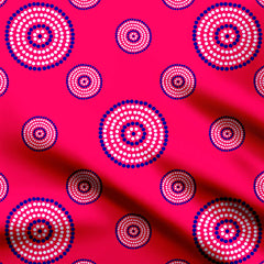 Traditional Oriental Print Fabric