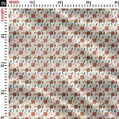 Chintz Floral 001 Print Fabric