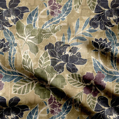 floral with texture Print Fabric