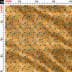 lazy daisy Print Fabric