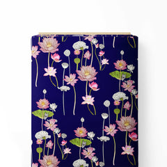 lotus tale Print Fabric