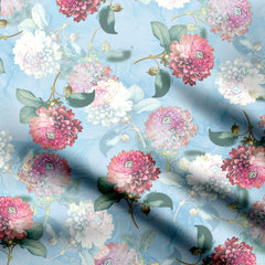 sun-flower style allover Print Fabric