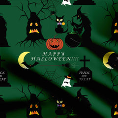 Halloween pattern Print Fabric