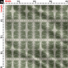 big size leaf design Print Fabric